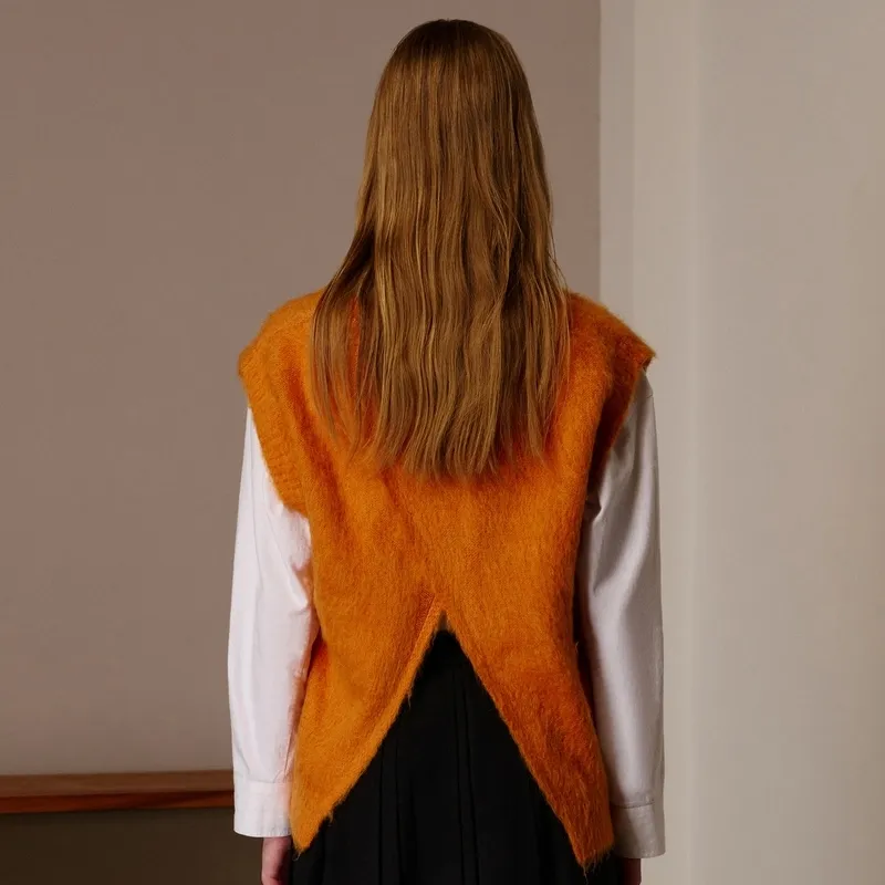Teenie Weenie Sweaters Women's Orange-2