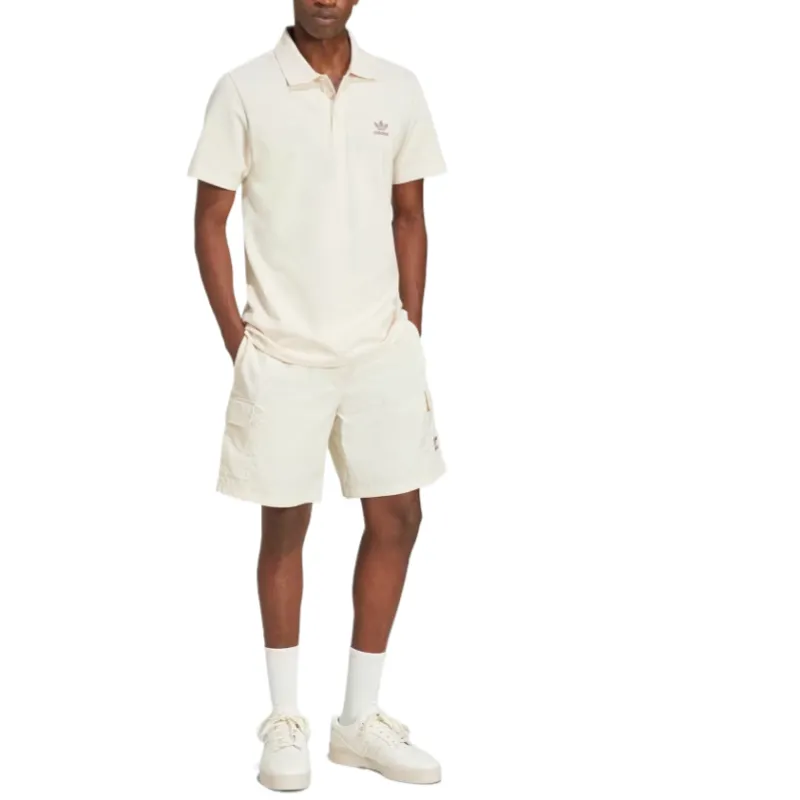 Adidas Originals Casual Shorts Men's Ivory White-5