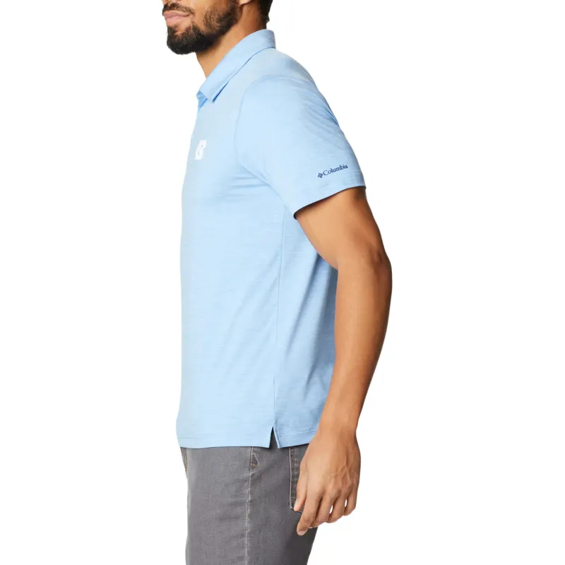 Columbia Collegiate Tech Trail Omni Shade™ Polo Shirt Men's Blue-2