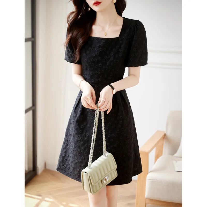 Still Quiet Short Sleeved Dress Women's-2