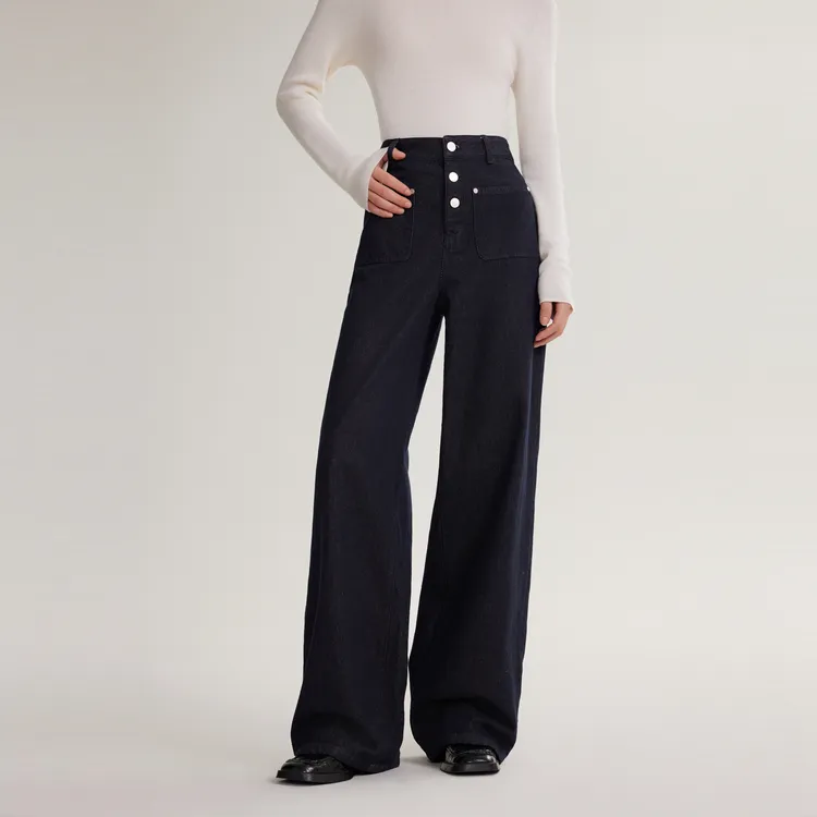 ELLE Jeans Women's Blue-4