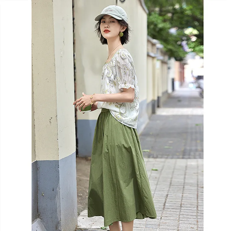 A Paradise For Awakening Skirt Set Women's-5