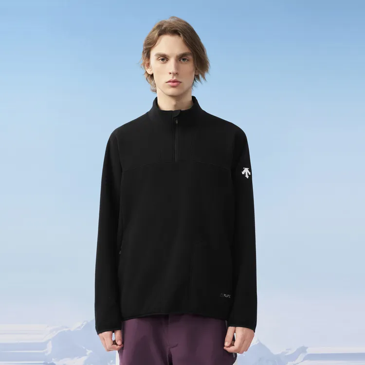 DESCENTE SNOWBOARD Series Knitted Fabric Sweatshirts Unisex-4
