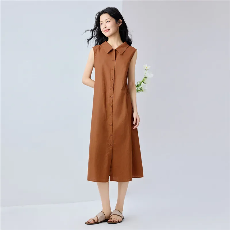 UNIQLO Sleeveless Dress Women's-13