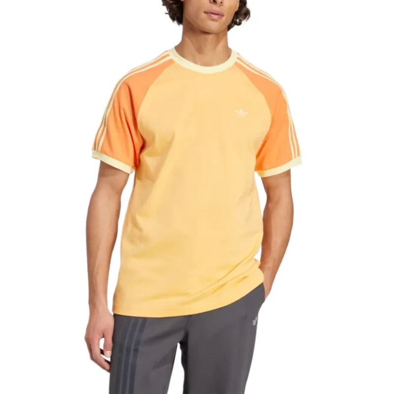 Adidas Originals T Shirt Men's Misty Orange/Semi Sun Orange/near Yellow-1