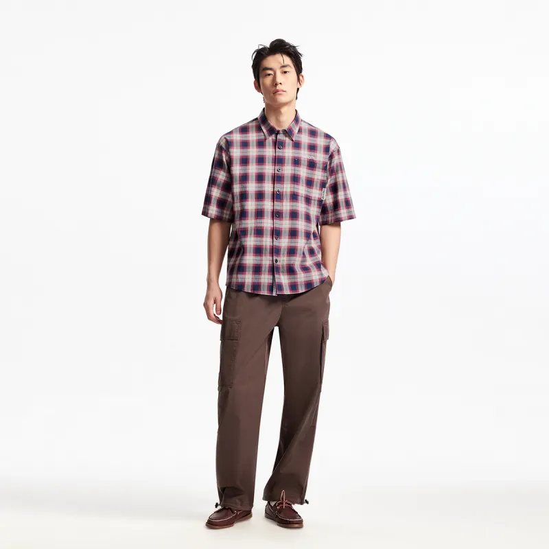 JACK JONES· Shirt Men's Purple Wood MAUVEWOOD-3