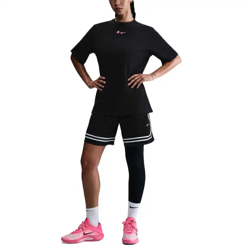 Nike A'ja Wilson Women's A'symmetric Mid Rise Single Leg Basketball Leggings-1