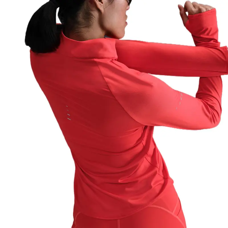 Nike Swift Women's Dri FIT Uv 1/4 Zip Running Top-1