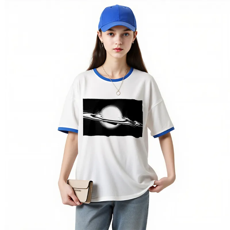 FAIRWHALE Drop Shoulder Sleeve T Shirt Women's-14