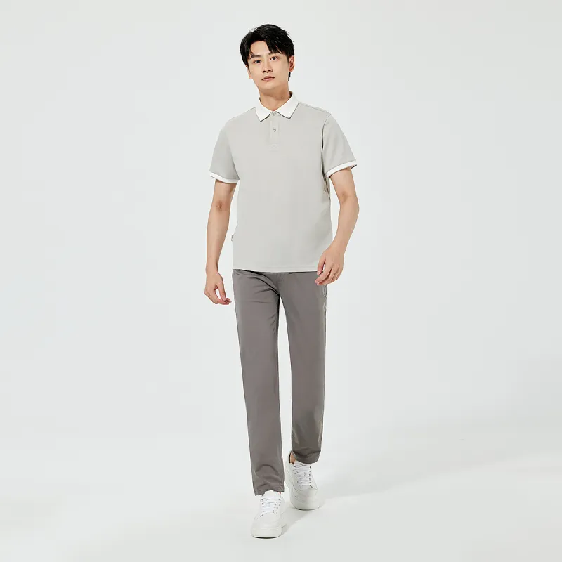 LESS IS MORE Polo Shirts Men Sand Khaki 25XTX3191Y-6