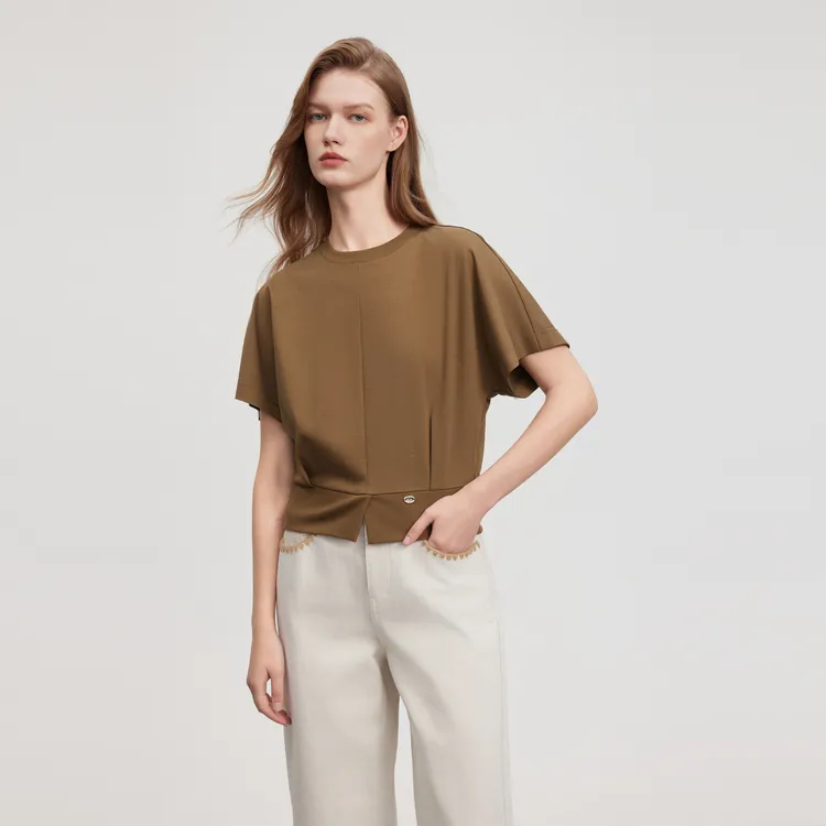 ELLE T Shirts Women's-4