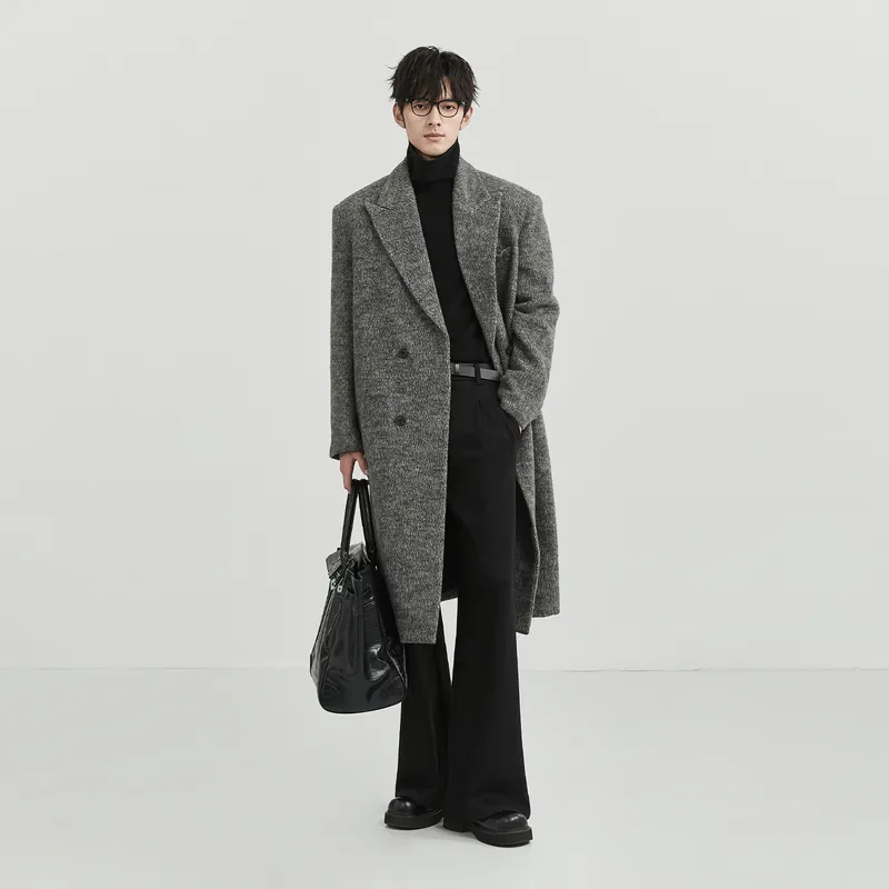 EARL JOEL Coats Men's Premium Gray-3