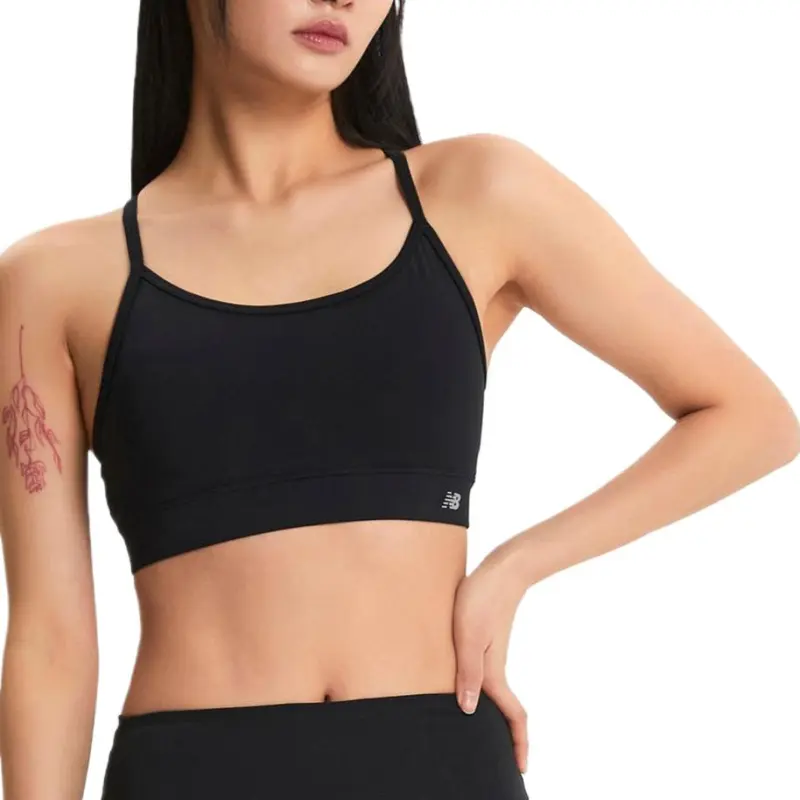 New Balance ESSENTIAL Bra Women's Black-2
