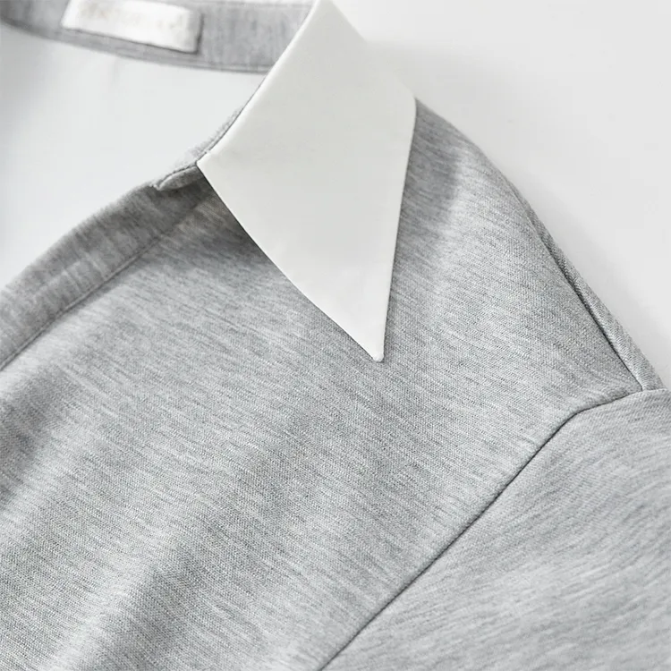 SENTUBILA Casual Suit Women's Gray-7