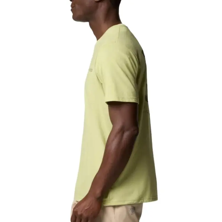 Columbia PFG Uncharted Fishing Collection T-Shirt Men's Pear Heather-2