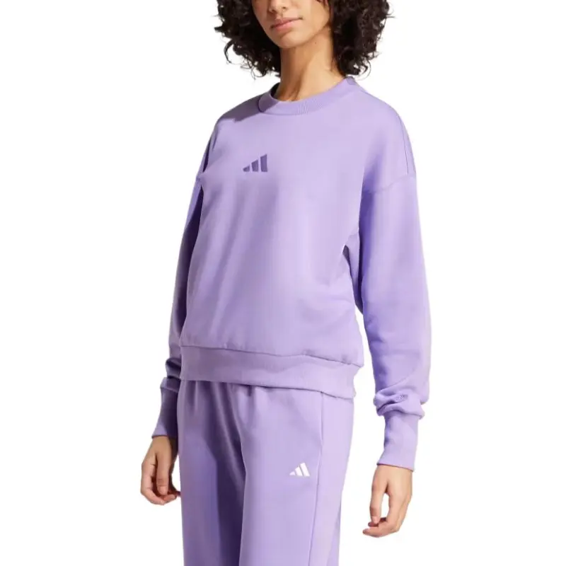Adidas Free Shipping With AdiClub All Szn Fleece Loose Sweatshirt-1