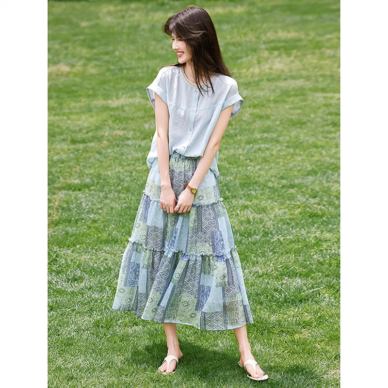 A Paradise For Awakening Skirt Set Women's-2