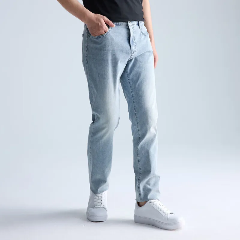 LESS IS MORE Jeans Men's Denim Blue-4