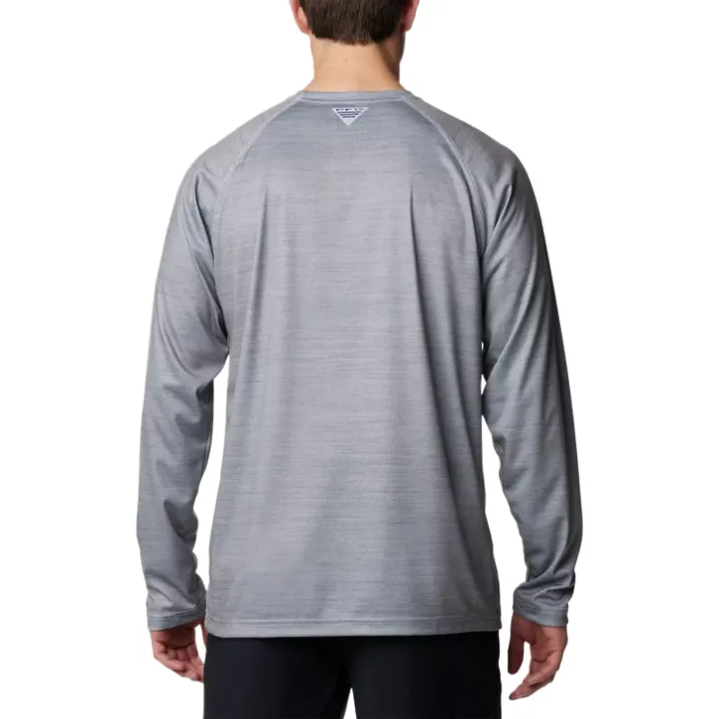 Columbia PFG Terminal Tackle T Shirt Men's Gray-1