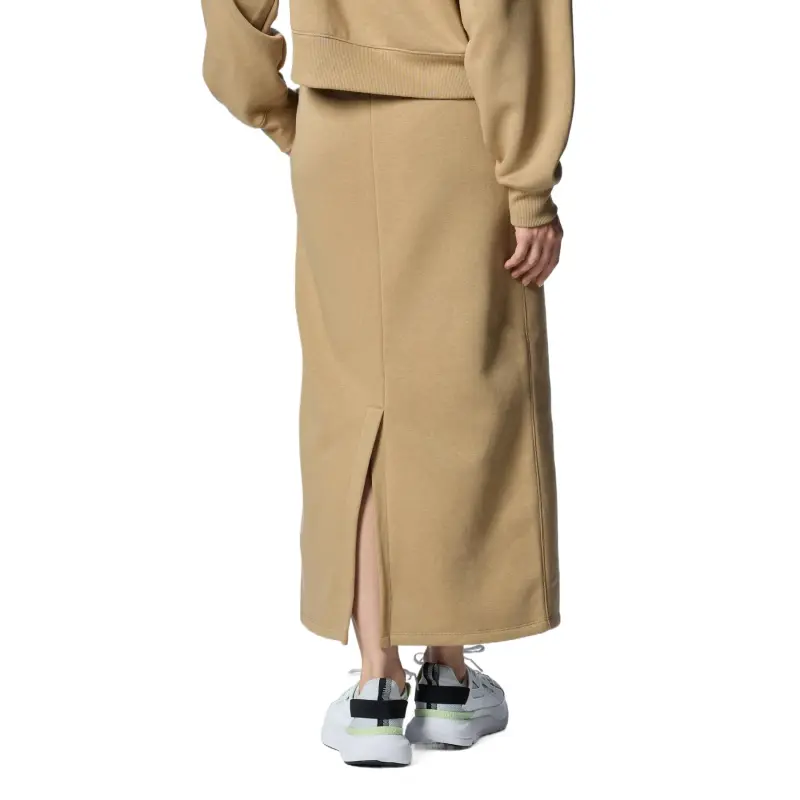 Under Armour Rival Casual Long Skirt Women's Camel-2