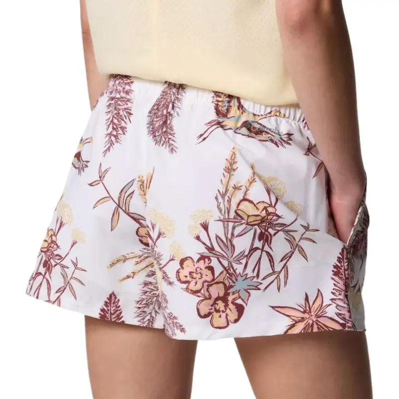 Columbia Bogata Bay Casual Shorts Women's Ecru-1