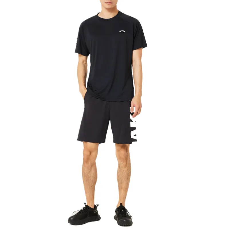 Oakley Casual Shorts Men's Black Heather Flower-3