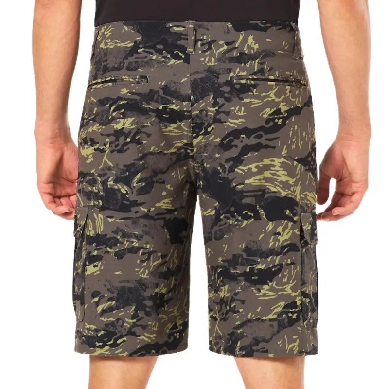 Oakley Casual Shorts Men's Tiger Hill Green Camouflage-4