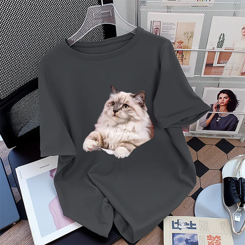 FAIRWHALE T Shirts Women's-14