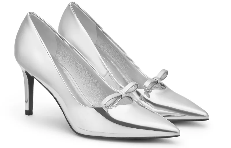 CHARLES&KEITH Small CK Slim Heel High Heels 8.2cm Women's-11