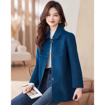 Like The Age Of Water Coat Women's Blue