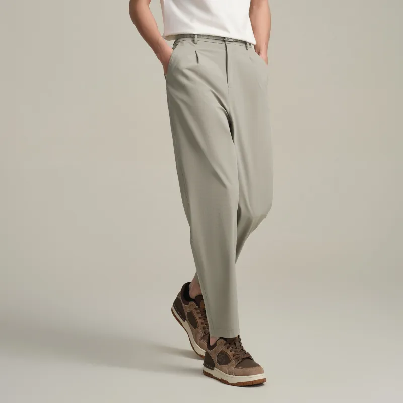 HLA Casual Pants Men Khaki 73-2