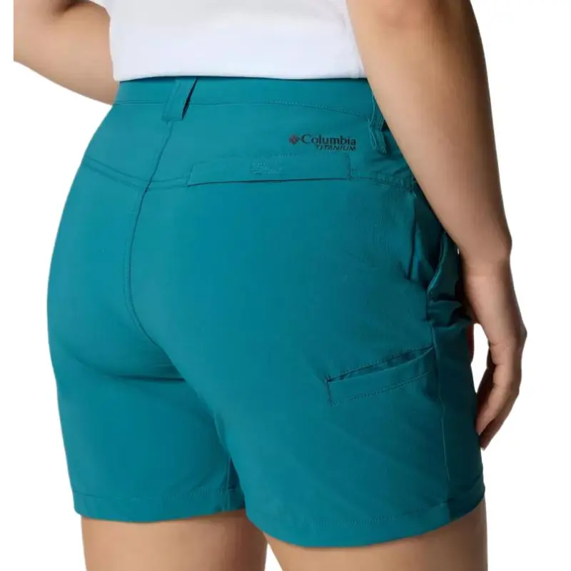 Columbia Summit Valley Titanium Omni-Shield™ Casual Shorts Women's River Blue-1