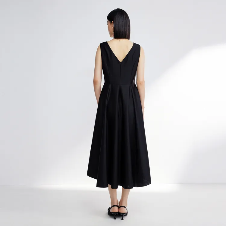 SHUIYUNJIAN Sleeveless Dress Women's Black-5