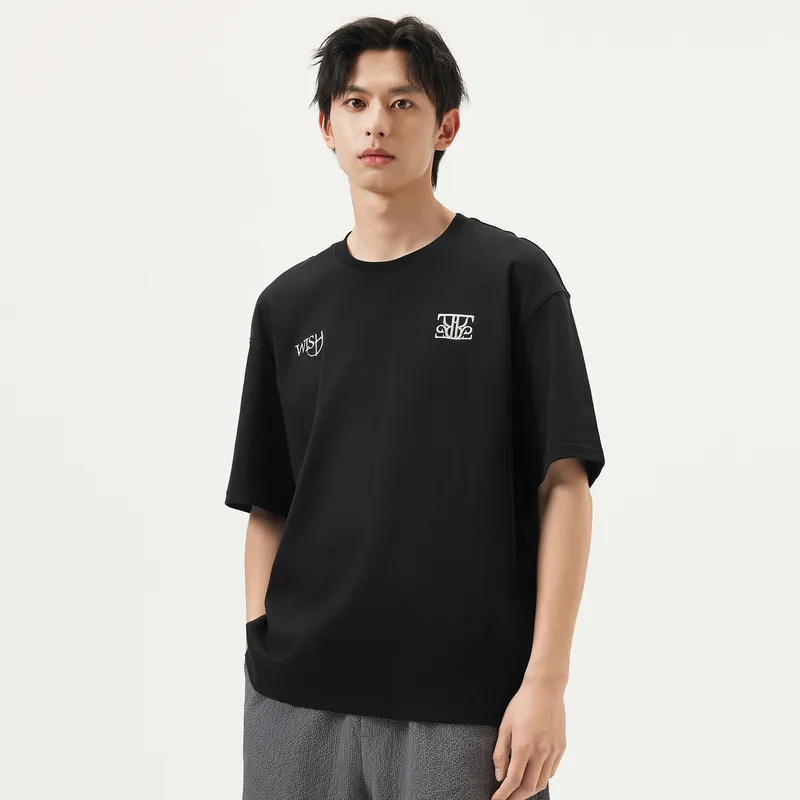 Gxg Jeans T Shirts Men Black-3