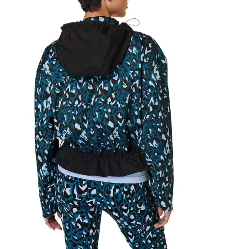 MERRELL x Sweaty Betty Ascend Whisper Sweatshirt Women's Black Blue-3