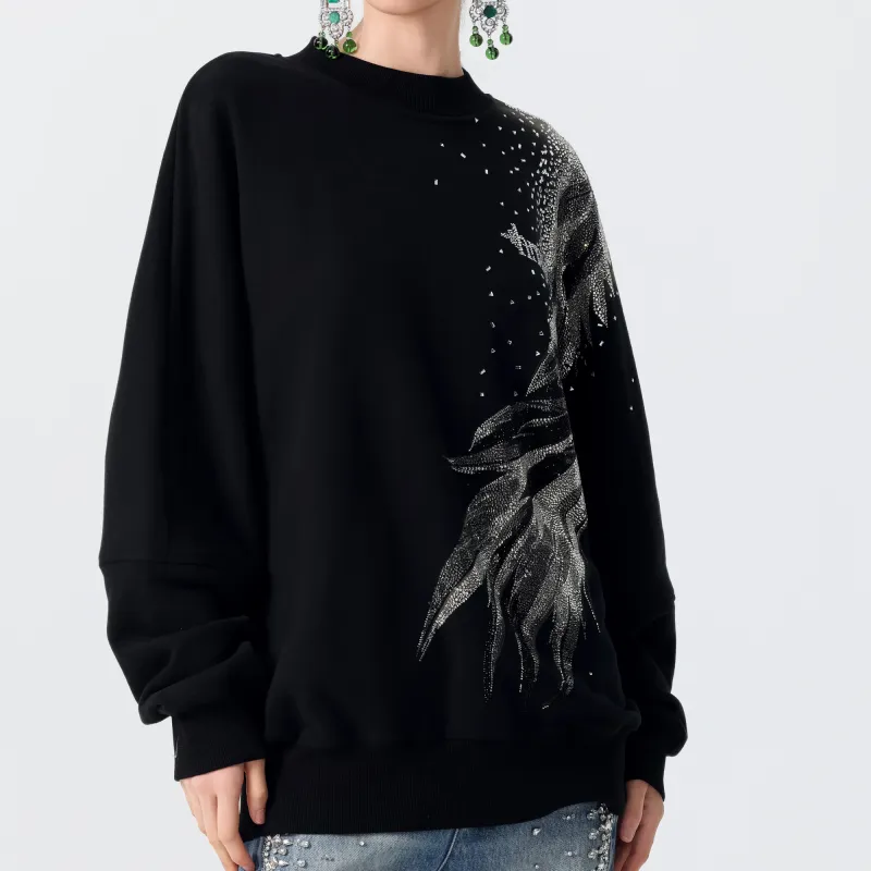 TCH Sweatshirts Unisex Black-5