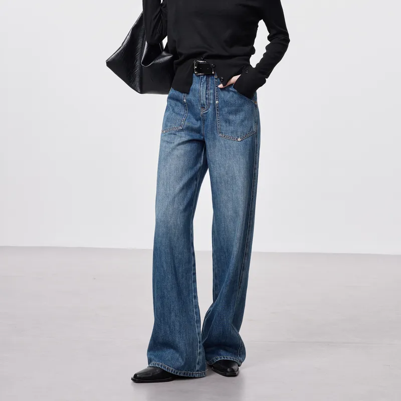 3COLOUR Jeans Women's Sky Blue-4