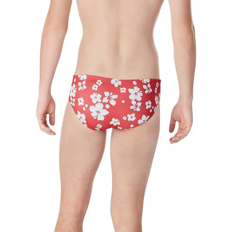 Speedo Men's Printed One Brief Cobalt Blue Swimming Shorts Men's-27