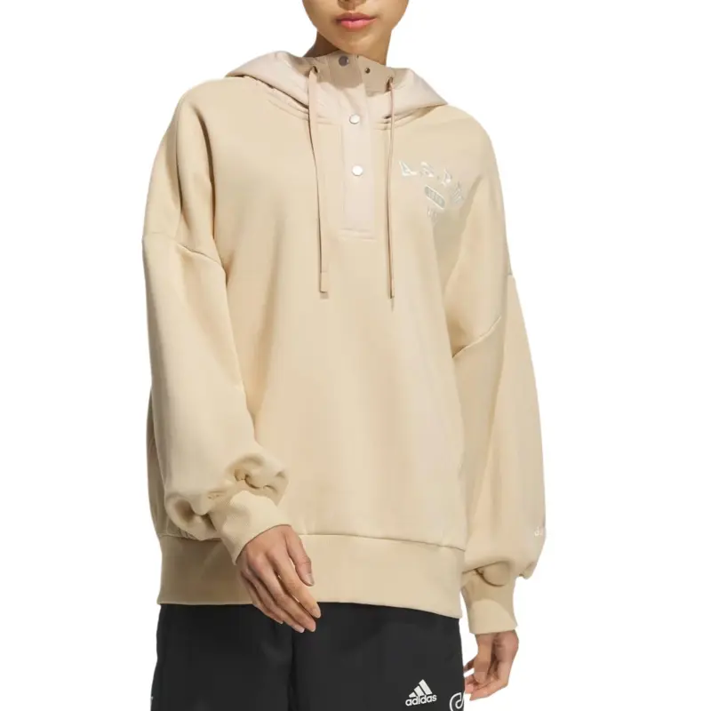 Adidas Sweatshirt Women's Magic Beige Yellow-1