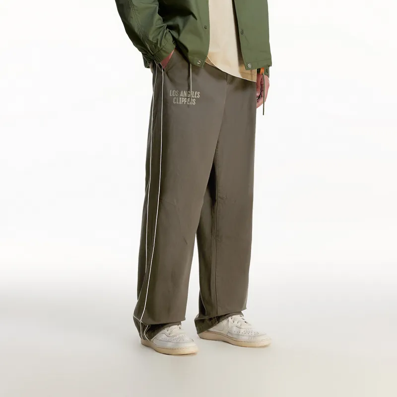 JACK JONES· JACK & JONES NBA Co brand Casual Pants Men's Black Olive-2