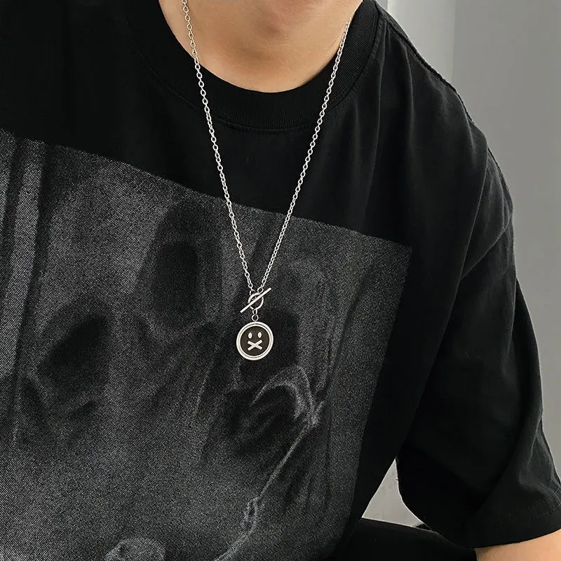 CRUISO Titanium Steel Necklaces Unisex-1