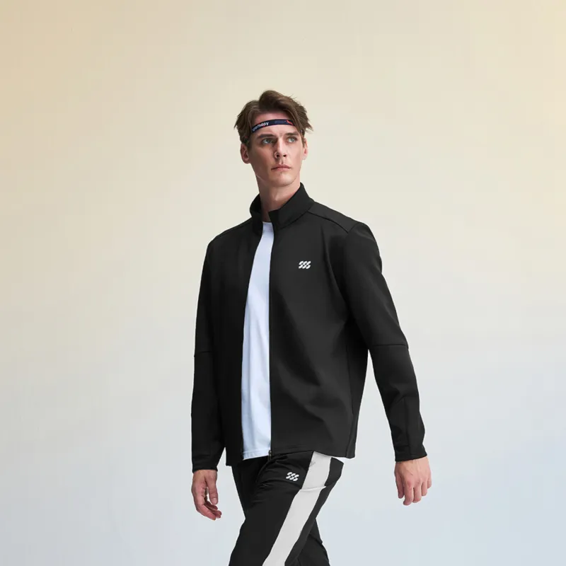 HLA Sweatshirts Men Black F8-2