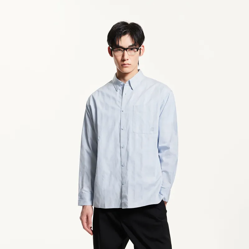 JACK&JONES Shirts Men A41 Light Blue-2