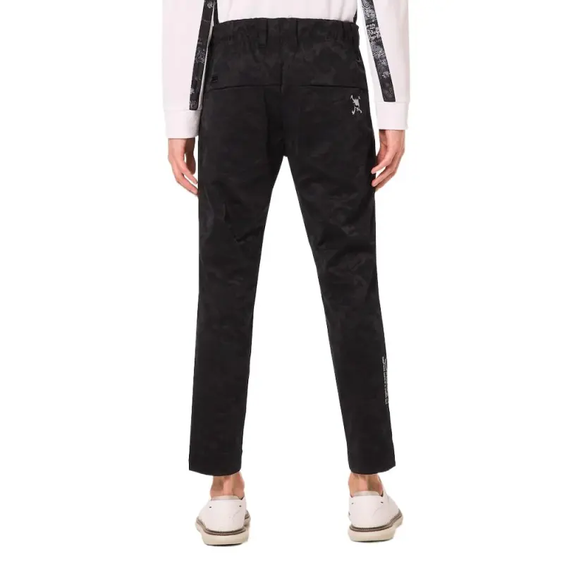 Oakley Skull Endeavor Relax Tapered Casual Pants Men's Black-4