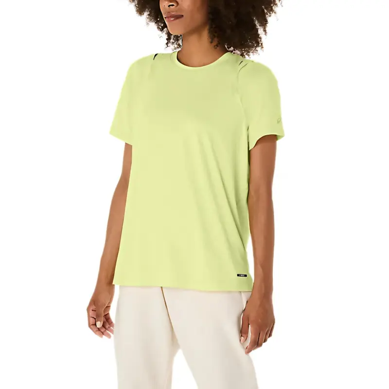 Asics T Shirts Women's Yellow-2