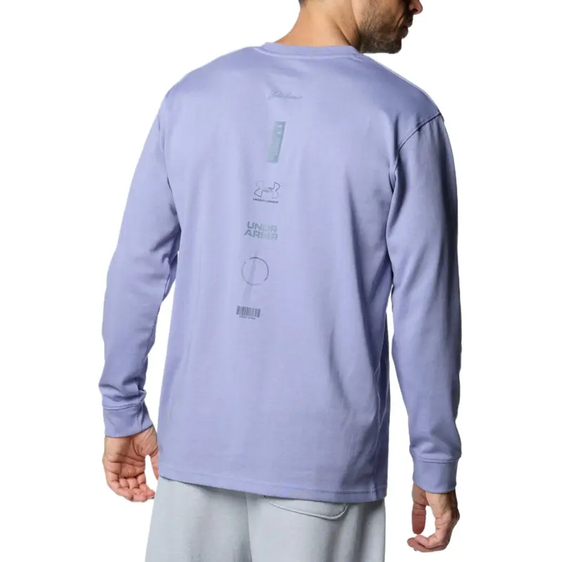 Under Armour T Shirt Men's Blue Purple-1