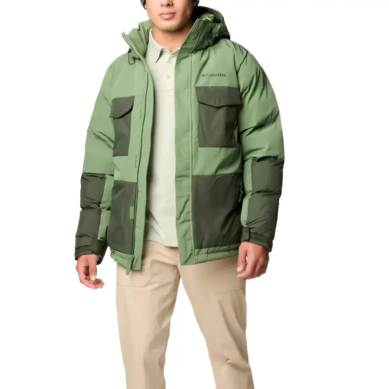 Columbia Marquam PeakOmni-Heat Fusion Jackets Coats Men's Green-3
