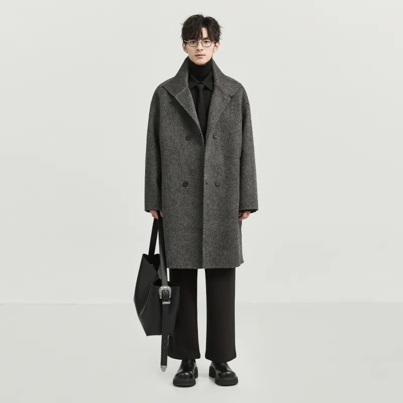 EARL JOEL Coats Men's Premium Gray-2