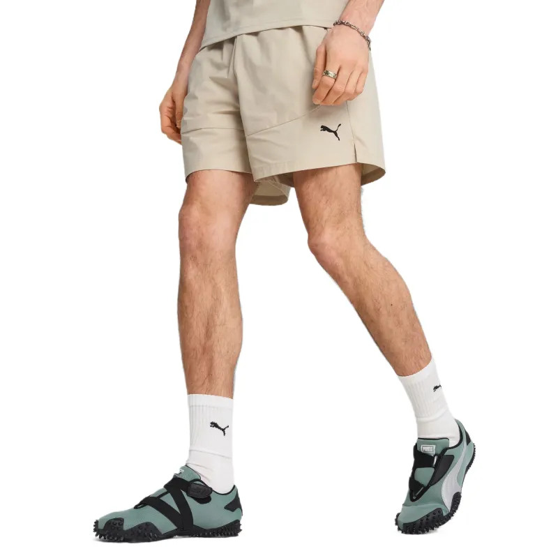 PUMA PUMATECHRELAXED Casual Shorts Men's Beige-2