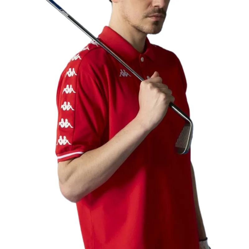 Kappa AUTHENTIC Polo Shirt Men's Red-1